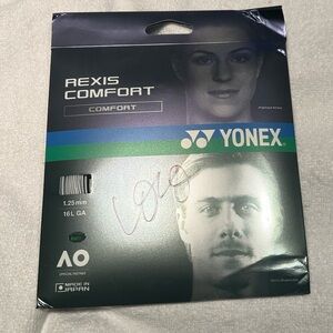 COCO GAUFF SIGNED 2025 Yonex Tennis String - Signed Outside NYC Pop Up